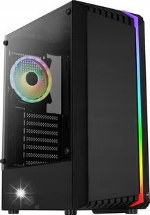 Obudowa do komputera Aerocool Bionic G-BK-V2 RGB Midi Tower ATX Czarny - Obudowy komputerowe - miniaturka - grafika 1