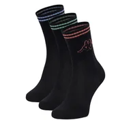 Skarpetki dla dzieci - Skarpety długie Kappa CEO_KR_KAPPA_DZ006_W_AW25 Czarny - miniaturka - grafika 1