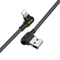 Kable USB - Kabel USB do Lightning, Mcdodo CA-4673, kątowy, 1.8m (czarny) - miniaturka - grafika 1