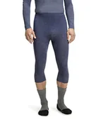 Legginsy - Falke Męskie legginsy Wool-Tech 3/4, szaro-heather, XL 33234 - miniaturka - grafika 1