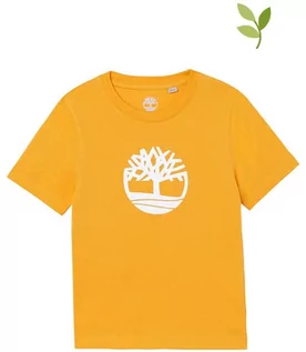 Koszulki dla dziewczynek - Timberland Koszulka w kolorze pomarańczowym - grafika 1