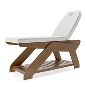 Meble kosmetyczne - LIVIA BASIC Leżanka zabiegowa Rodzaj obicia: Skaj Basic - miniaturka - grafika 1