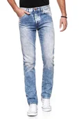 Spodnie męskie - Wrangler, Spodnie męskie, Spencer Glaston Blue W16Agw13S, rozmiar W29 L34 - miniaturka - grafika 1
