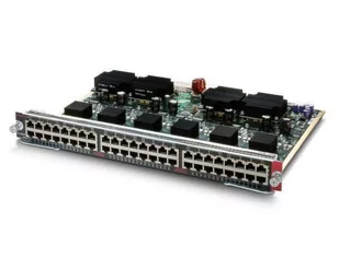 Cisco ^Catalyst 4500 PoE 802.3af 10/100/1000, 48-Ports (RJ45) (WS-X4548-GB-RJ45V=) - Switche - miniaturka - grafika 1