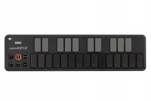 KORG NANOKEY 2 BK - KONTROLER DAW USB - Akcesoria do instrumentów klawiszowych - miniaturka - grafika 1