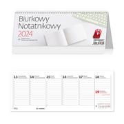 Kalendarze - Kalendarz 2024 biurkowy Notatnikowy tygodniowy - miniaturka - grafika 1