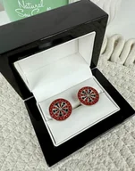 Spinki do mankietów i krawatów - SPINKI DO MANKIETÓW koszuli mankietu tarcze - miniaturka - grafika 1