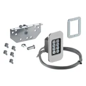 Kontrola dostępu - SOMMER Zestaw ENTRAcode+ z osłoną w wersji ze stali nierdzewnej szczotkowanej - miniaturka - grafika 1
