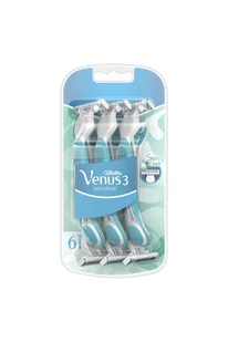 Gillette Venus 3 Sensitive Maszynki jednorazowe, liczba sztuk w opakowaniu: 6 - Woda - miniaturka - grafika 2