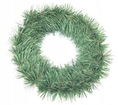 Ozdoby bożonarodzeniowe - ŚWIĄTECZNY WIANEK SZTUCZNY dekoracja na stół drzwi DUŻY ŁADNY staranny - miniaturka - grafika 1