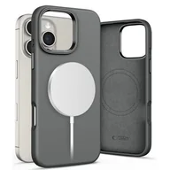 Etui i futerały do telefonów - Etui TECH-PROTECT Silicone Pure MagSafe do Apple iPhone 16 Pro Max Grafitowy - miniaturka - grafika 1