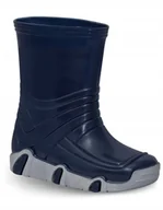 Buty dla dziewczynek - ZETPOL kalosze dziecięce Wodnik Granat 27/28 - miniaturka - grafika 1