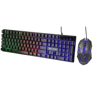 Zestaw klawiatura gamingowa podświetlana + mysz dla graczy BLOW Adrenaline TRIGGER - Zestawy myszka + klawiatura - miniaturka - grafika 1
