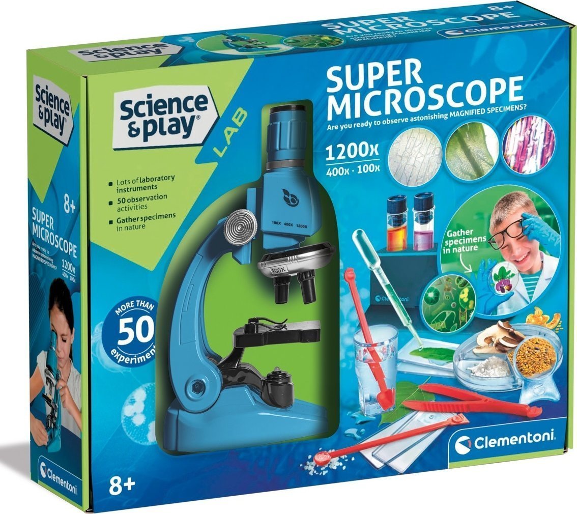 Clementoni TOY MICROSCOPE 75100BL
