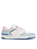 Buty dla dziewczynek - Geox Sneakersy J Washiba Girl J36HXD 054FU C0130 D Biały - miniaturka - grafika 1