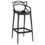 Taborety i hokery - Krzesło barowe Hilo Premium BS-936B.75.BLACK czarne - miniaturka - grafika 1