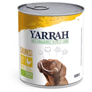 Yarrah Bio, 6 x 820g - Kawałki kurczaka w sosie - Mokra karma dla kotów - miniaturka - grafika 4