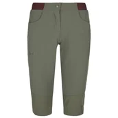 Spodnie sportowe damskie - Damskie spodnie 3/4 Kilpi Meedin-W Rozmiar: M / Kolor: zielony - miniaturka - grafika 1
