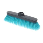 Miotły, szufle, mopy - Miotła Saturn SUPREMO popiel/turkus - miniaturka - grafika 1