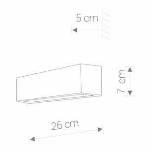 Nowodvorski Kinkiet LAMPA ścienna STRAIGHT WALL XS 6354 metalowa OPRAWA LISTWA d - Lampy ścienne - miniaturka - grafika 5