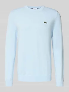 Sweter z dzianiny kroju regular fit z mieszanki bawełny - Swetry męskie - miniaturka - grafika 1