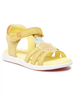 Buty dla dziewczynek - Agatha Ruiz de la Prada Sandały 212932 M Żółty - grafika 1