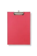 Teczki i skoroszyty - Deska A4 z klipem premium czerwona - miniaturka - grafika 1