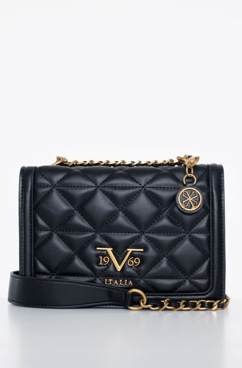 V 1969 Italia torebka kopertówka CZARNA , ELEGANCKA, VERSACE bag W24WBAG01
