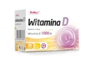 Witaminy i minerały - Witamina D 1000 Dr.Max, suplement diety, 60 kapsułek |   !! 3241741 - miniaturka - grafika 1