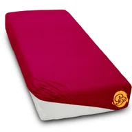 Prześcieradła - Prześcieradło Frotte 180X200Cm Bordo - miniaturka - grafika 1