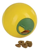 Zabawki dla psów - Kerbl Zabawka Snack Ball, 7,5 cm, żółta [81642] - miniaturka - grafika 1
