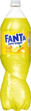 Fanta Lemon Zero napój gazowany o smaku cytrynowym Bez Cukru 1,5 l