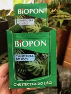 Nawozy ogrodnicze - Biopon Chusteczka do liści czyści pielęgnuje 15 sz - miniaturka - grafika 1