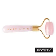 Easy Livin Easy Livin Mini Roller z Różowego Kwarcu Wałeczek do masażu i liftingu twarzy w wersji mini