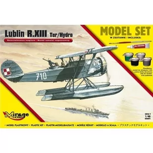 Mirage Hobby Morski samoloty Lublin RIII set 848091 - Modele do sklejania - miniaturka - grafika 4