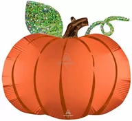 Halloween - Balon foliowy Dynia na Halloween - 63 x 60 cm - 1 szt. - miniaturka - grafika 1