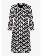 Sukienki - More & More Sukienka w kolorze czarno-białym - miniaturka - grafika 1