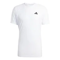 Koszulki sportowe męskie - Koszulka męska adidas Freelift Tee Pro White S - miniaturka - grafika 1