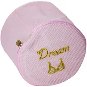 Kosze na bieliznę - Siatka Worek Do Prania Ubrań Bielizny Biustonoszy Staników Z Zamkiem Błyskawicznym 18X14 Cm Różowy - miniaturka - grafika 1