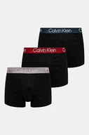 Majtki męskie - Calvin Klein Underwear bokserki 3-pack męskie kolor czarny 000NB2970A - miniaturka - grafika 1