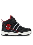 Buty dla chłopców - Geox Sneakersy SPIDER-MAN J Perth Boy J367RD 05411 C0048 S Czarny - miniaturka - grafika 1