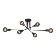Lampy sufitowe - Kaja ALFRED OLSZEWSKI Żyrandol K-4383 z serii SITYA BLACK - miniaturka - grafika 1