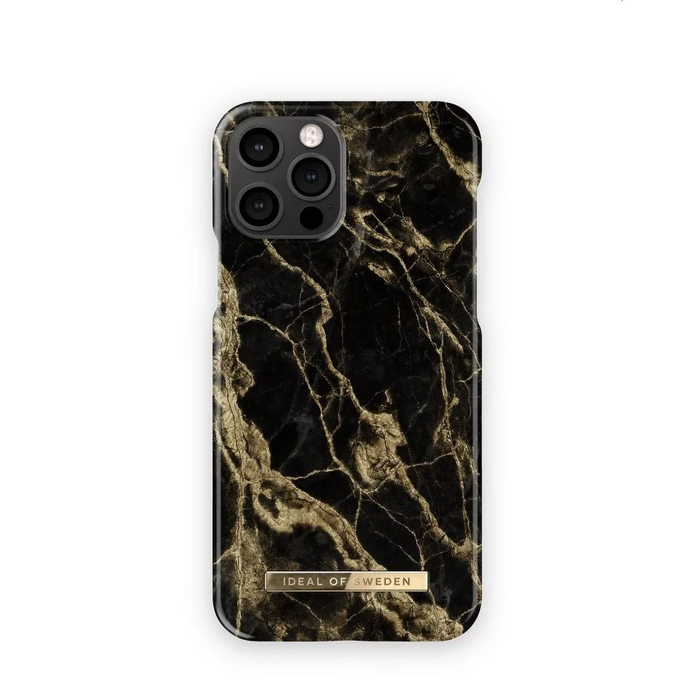 Ideal of Sweden Etui Fashion Case do Apple iPhone 12/12 Pro Golden Smoke Marble IEOID61GSM