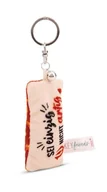 Plecaki - NICI Breloczek do kluczy Mini pluszowa poduszka Sei einzig Nicht artig 8 cm z dzwoneczkami-kolorowy towarzysz do plecaka lub torby, uchwyt na klucze dla małych i dużych 62104 - miniaturka - grafika 1