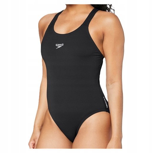 Kostium Kąpielowy Jednoczęściowy Strój Speedo End+ Medalist Czarny R. 46