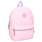 Plecaki - Vadobag plecak unisex dziecko plecak, opakowanie 1 szt, Różowy, S, Minimalistyczny - miniaturka - grafika 1