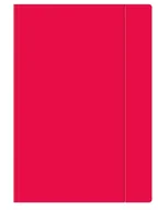 Teczki i skoroszyty - Ateneum Teczka z gumką A4+ Fluo malinowa (10szt) - miniaturka - grafika 1