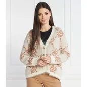 Swetry damskie - Liu Jo Kardigan | Regular Fit | z dodatkiem wełny - miniaturka - grafika 1