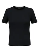 Koszulki sportowe damskie - Salewa Koszulka funkcyjna "Fanes Pure" w kolorze czarnym - miniaturka - grafika 1