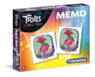 Gry planszowe - Clementoni Memo Trolls 2 - miniaturka - grafika 1